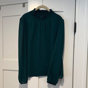 J. Crew Dark Green Women's Blouse